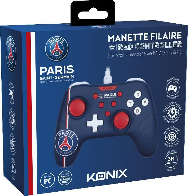 Actual product image Konix Manette filaire Switch - PSG (Switch OLED, PC, Switch)