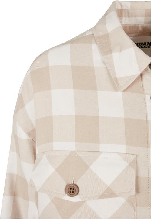 Actual product image Urban Classics Ladies Flannel Padded Overshirt - 10962 (4XL)