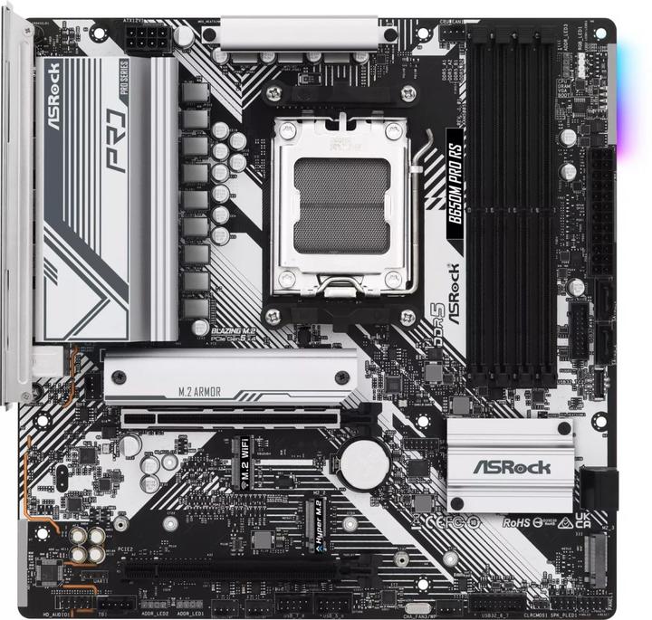 AsRock B650M Pro RS (AM5, AMD B650, mATX)
