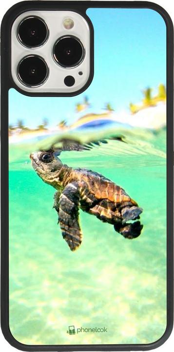 Actual product image PhoneLook Cover Silicone black Turtle Underwater (Apple iPhone 13 Pro Max)