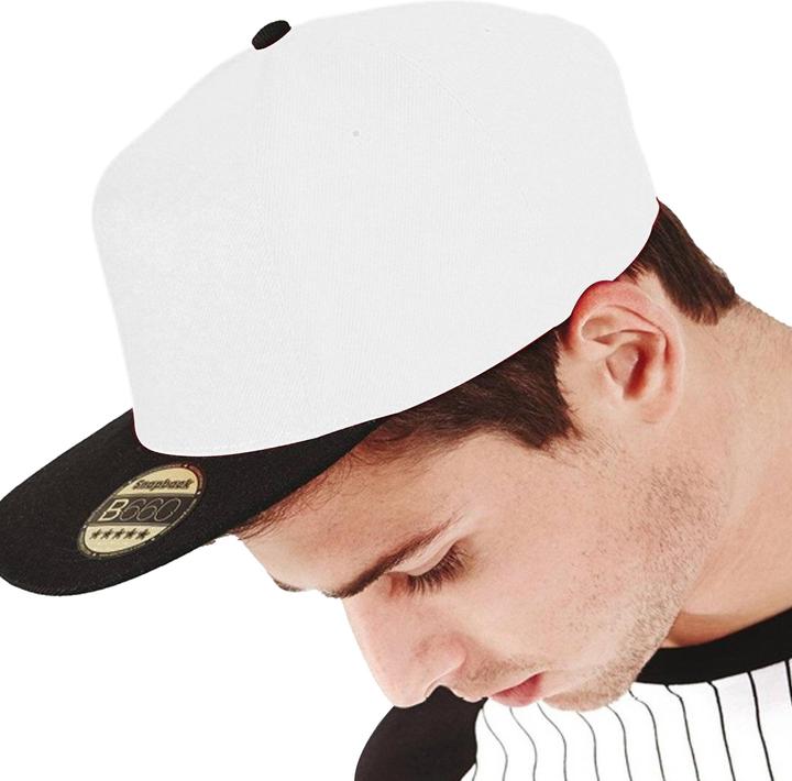 Image du produit Beechfield casquette de baseball à visière plate (pack de 2) (Taille unique)