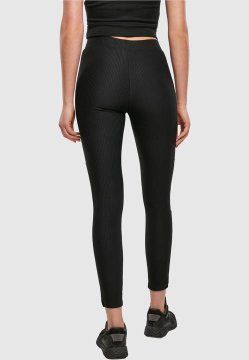 Immagine prodotto Urban Classics Leggings a costine Tech Mesh da donna (M)