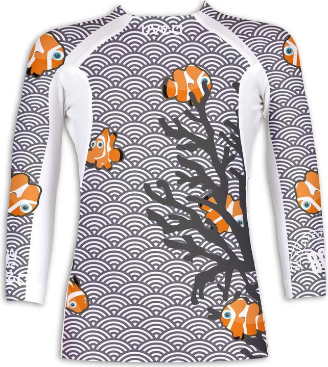 Actual product image Uvea Kids UPF 0 swim shirt Indiana clown (68, 70, 72, 74)