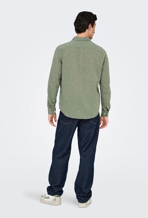 Image du produit Only & Sons Onscaiden Life Reg Ls 1 Pkt Shirt Noos (L)