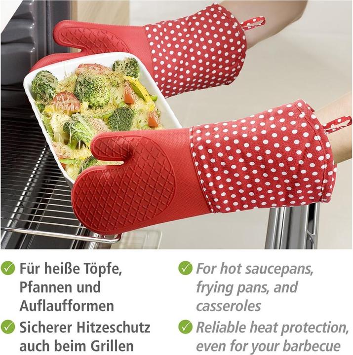 Immagine prodotto Wenko guanti da forno (Silicone, 60% cotone, 40% poliestere)
