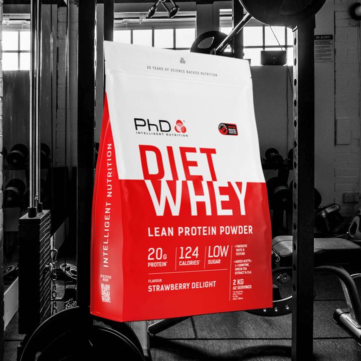 Produktbild PhD Nutrition Diet Whey (Erdbeere, 1 Stk., 2000 g)