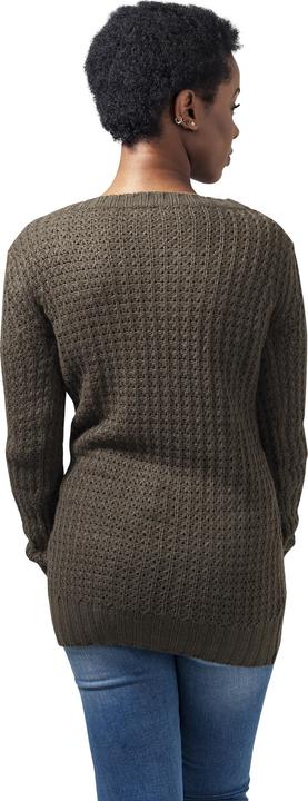 Produktbild Urban Classics Ladies Long Wideneck Sweater (S)