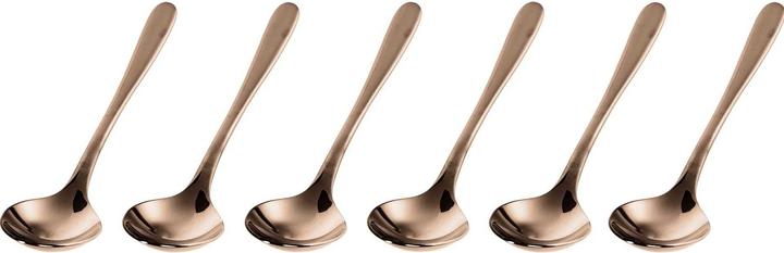 Actual product image Sambonet Espresso spoon button 6 pieces, copper (6 Piece, Scoops)