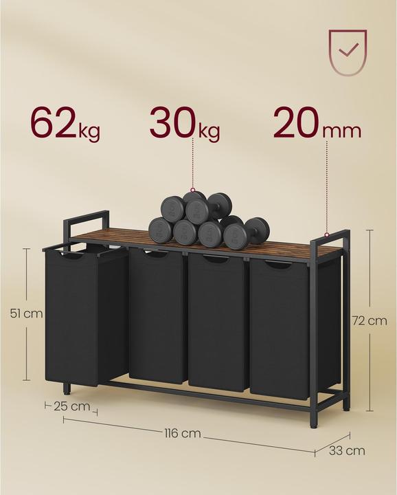 Image du produit Vasagle Laundry (160 l)