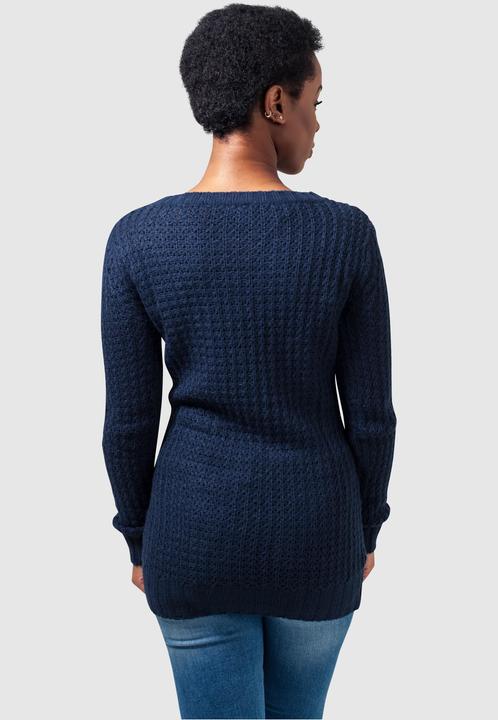 Produktbild Urban Classics Ladies Long Wideneck Sweater (M)