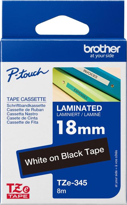 Immagine prodotto Brother Tze-345 (1.80 cm, Nero)