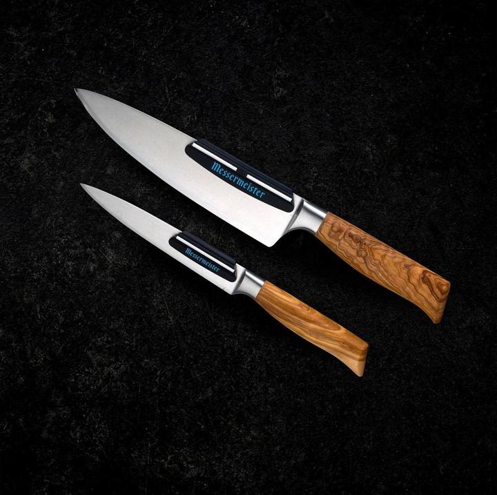 Produktbild Messermeister Küchenmesser Braun/Silber, Typ: Kochmesser