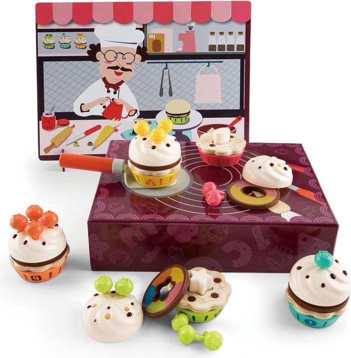 Produktbild Topbright Toys Cupcakes-Spielset aus Holz