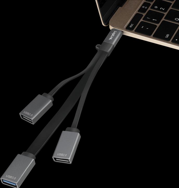 Produktbild LogiLink UA0315 (USB-C, 3 Ports)