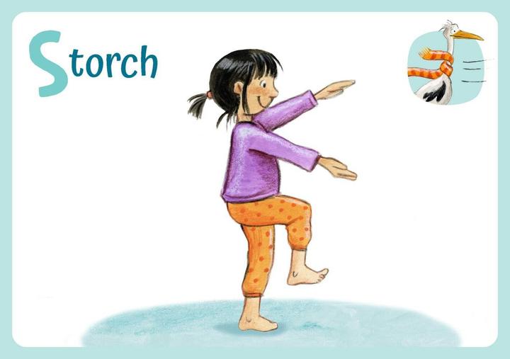Produktbild Das Yoga-Abc für Kinder (Deutsch, Gertrud Fassl, Gabriele Pohl, 2023)