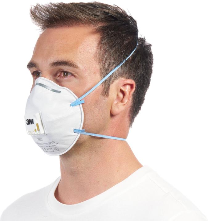 Actual product image 3M Respirator 8822 (FFP2, 10 x)