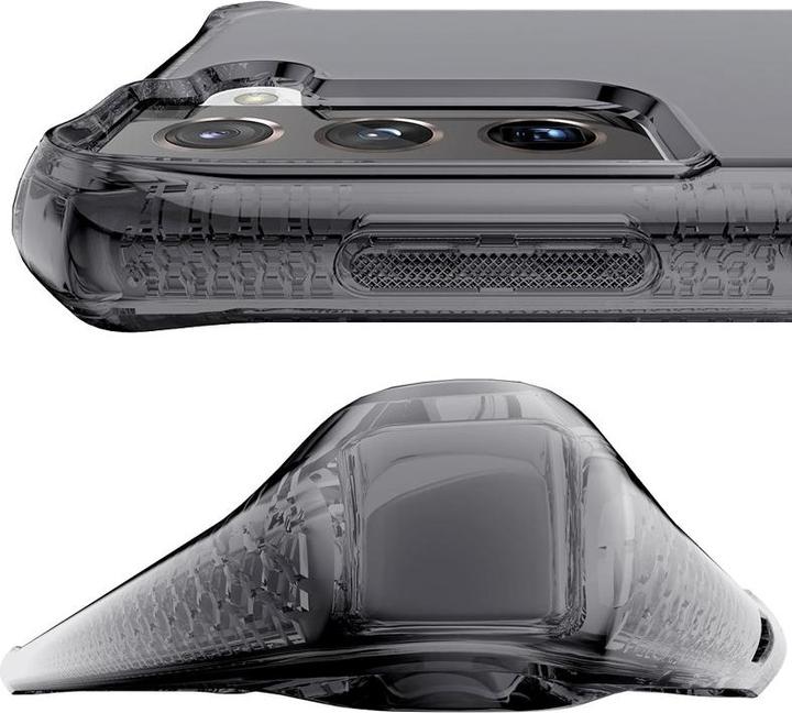 Actual product image Itskins Drop-Protection Cover SPECTRUM CLEAR black (Samsung Galaxy S21+)