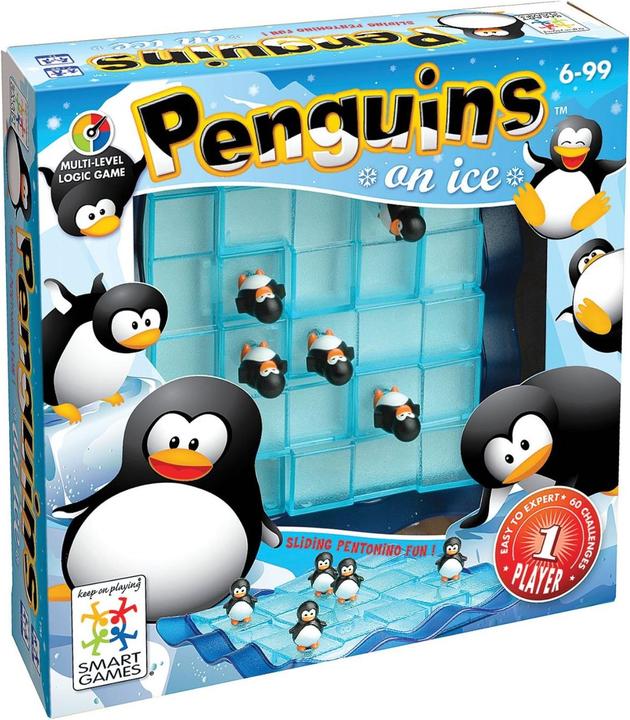 Immagine prodotto Smart Games Pinguini sul ghiaccio (Tedesco, Inglese, Francese, Italiano)