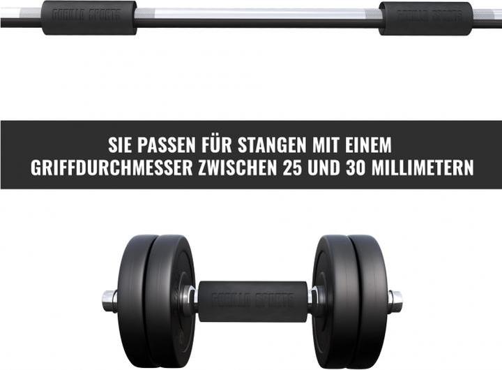 Image du produit Gorilla Sports Poignées d'haltères en silicone