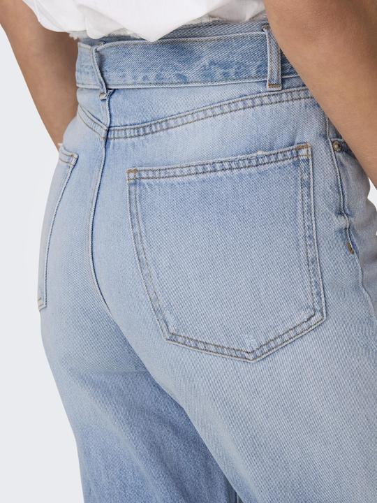 Produktbild Only ONLMADDIE Hohe Taille Weiter Beinschnitt Jeans Straight-Fit jeans (25)