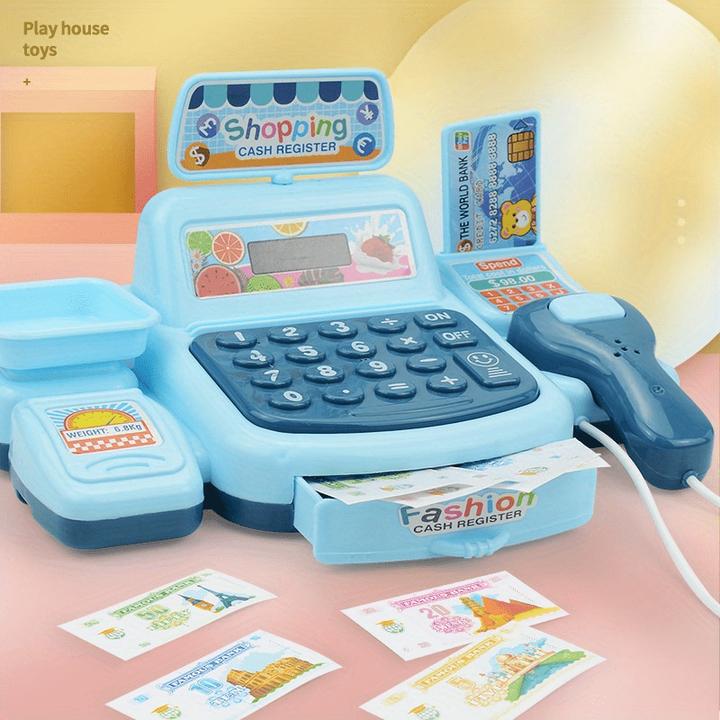Immagine prodotto Activity Board Simulazione della cassa di un supermercato, gioco di immaginazione e di ruolo, mini minimarket