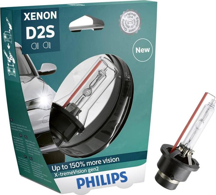Actual product image Philips Xenon headlight lamp XtremeVision Gen2 (D2S)