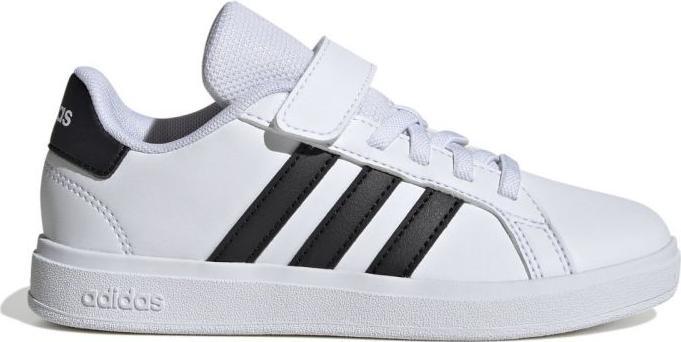 adidas Unisex Grand Court 2.0 Shoes Children Nicht-Fussball-Halbschuhe, Cloud White/core Black/Cloud (34)