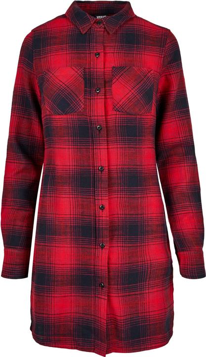 Urban Classics Ladies Check Shirt Dress