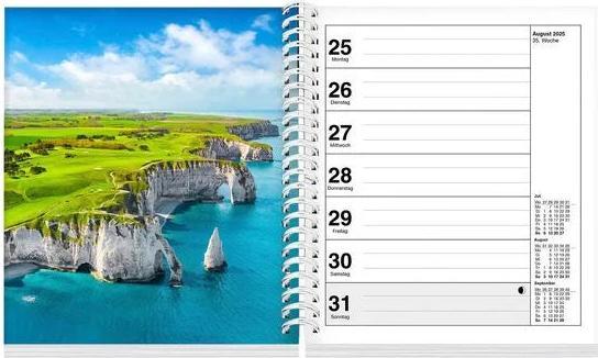 Image du produit Calendrier photo Magie des mers 2025 (17 x 20 cm, Allemand)