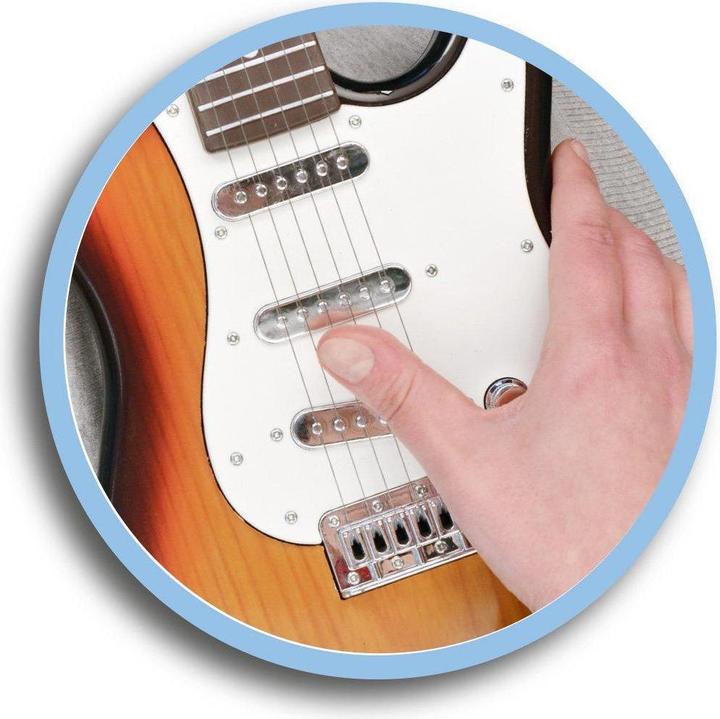 Immagine prodotto Bontempi Chitarra elettrica con tracolla e microfono (Multilingue)