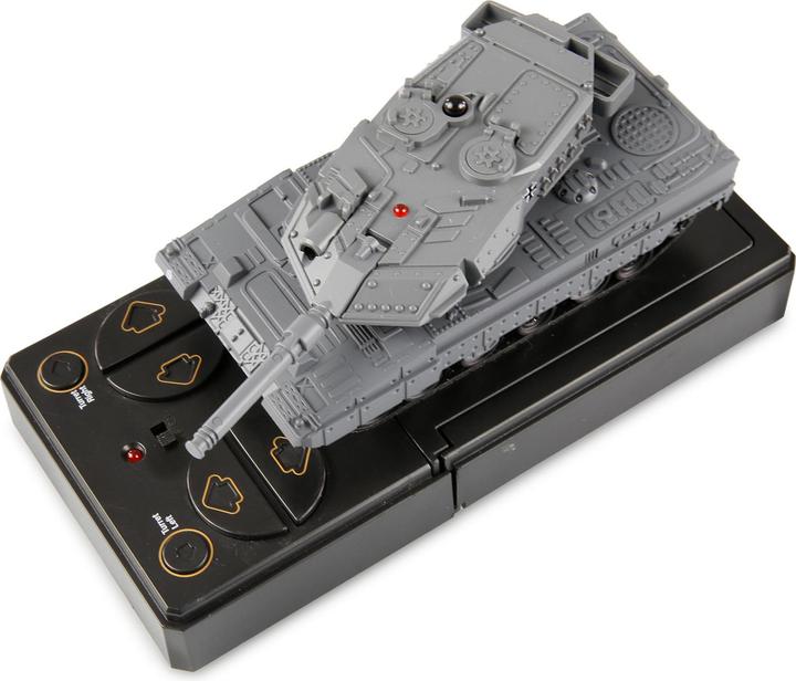 Actual product image Amewi Leopard II mini tank with IR battle function 1:72 RTR (RTR Ready-to-Run)