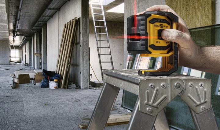 Actual product image Stabila Cross line plumb laser LAX 300