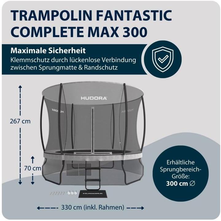 Immagine prodotto Hudora Fantastico Completo Max 300 (330 cm)