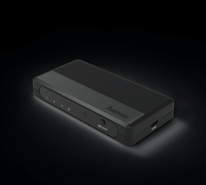 Actual product image Hama HDMI Switch 3x1