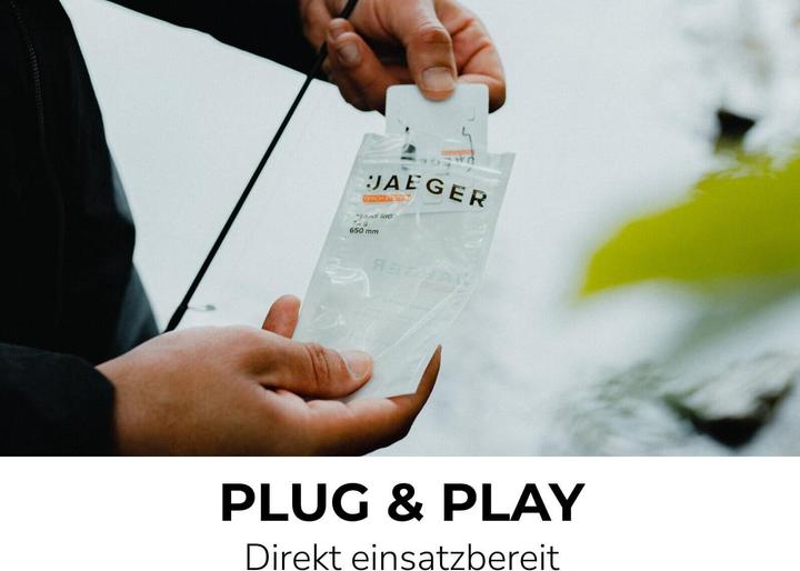 Produktbild Jaeger Texas Rig Tungsten Montage