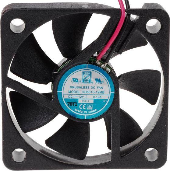 Produktbild Rs Pro DC axial fan, 50x10mm 17.0cu.m/h 12V (50 mm)