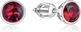 Produktbild Beneto Silver earrings with shimmering zircon AGUP1717S (L)