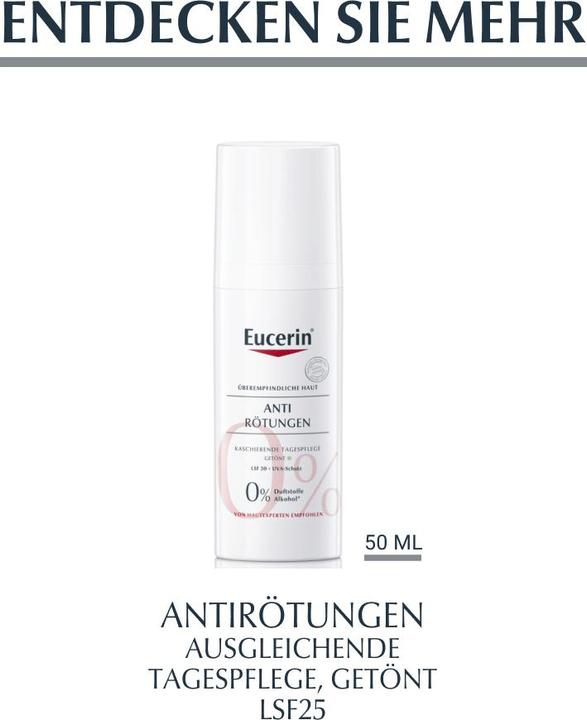 Immagine prodotto Eucerin Idratante lenitivo antirossore (50 ml, Crema da giorno)