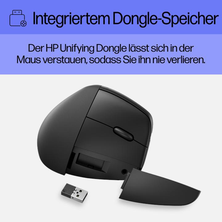 Actual product image HP 920 Ergonomic Wireless Mouse (Wireless)