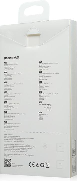 Produktbild Baseus Liquid Silica Gel Protective Case For iP 6.7inch 2021 White (Apple iPhone 13 Pro Max)