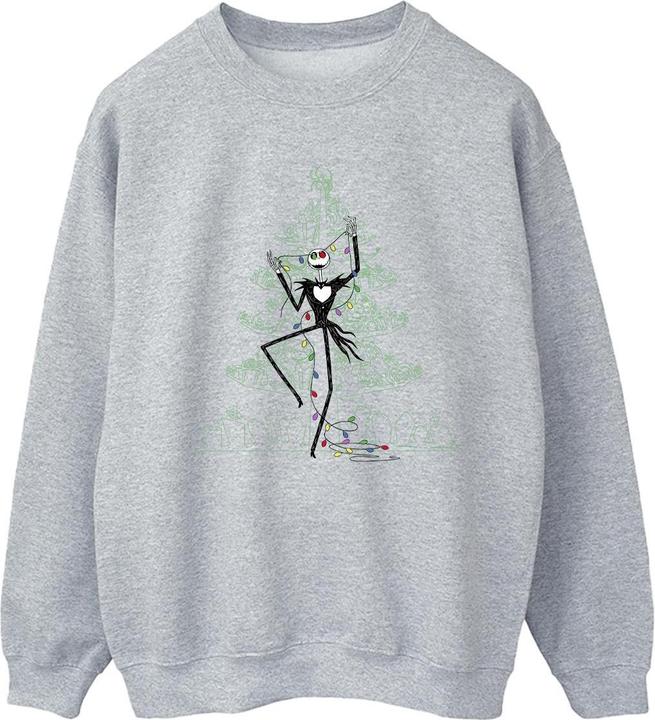 Immagine prodotto Disney The Nightmare Before Christmas Tree Green Felpa Donna (XL)