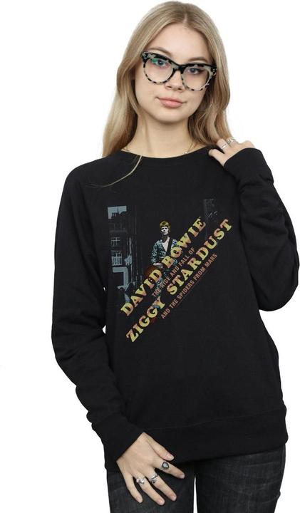 Image du produit David Bowie - Sweat ZIGGY DIAGONAL - Femme (M)