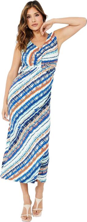 Debenhams Womens/Ladies Abstract Jersey Twisted Knot Front Dress
