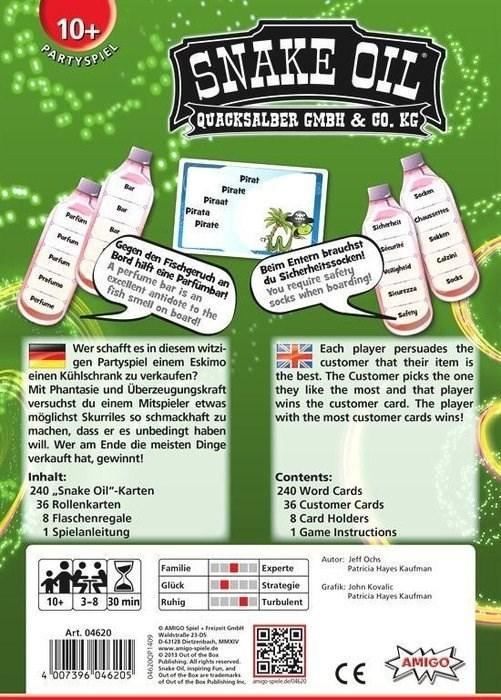 Produktbild Amigo Snake Oil (Deutsch, Französisch, Italienisch)