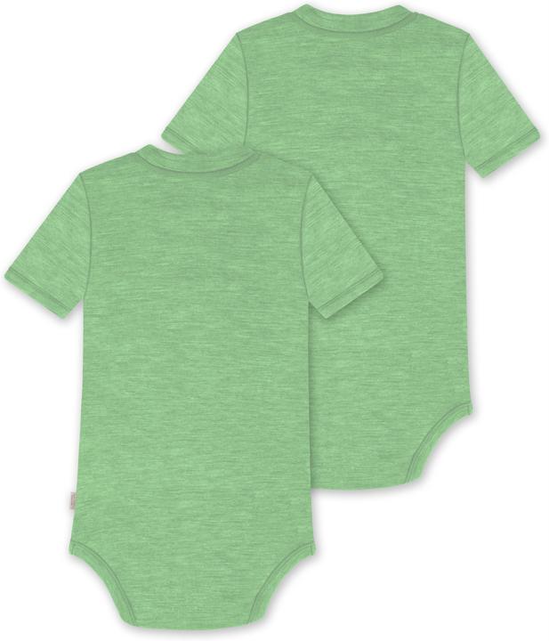 Immagine prodotto Normani Set di 2 body baby merino a maniche corte "Tihoi" - 9313 (80)