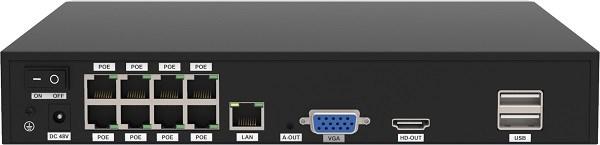 Actual product image Foscam FN9108HE, 8-channel 5MP PoE network video recorder (Network Video Recorder (NVR))