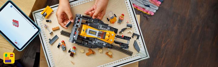 Produktbild LEGO Gelber Bulldozer mit Frontlader (60466, LEGO City)