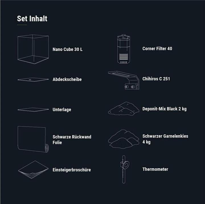 Produktbild Dennerle Nano Cube Complete (30 l)