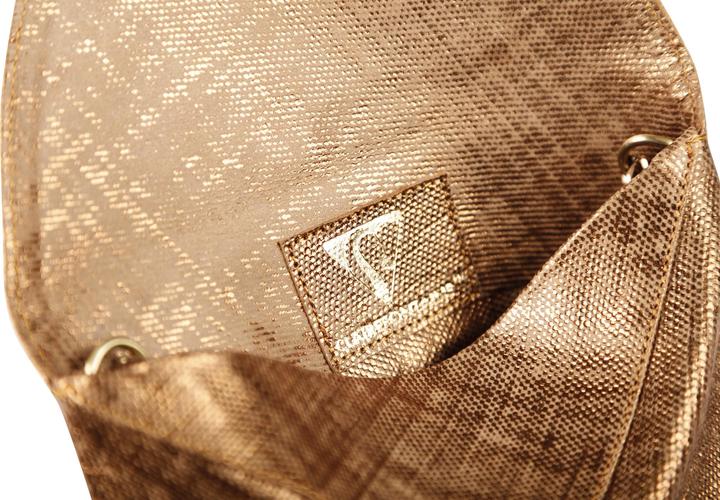 Actual product image Clairefontaine KLEO-PATHRA CUIR Pochette Enveloppe 20x14 cm Bronze -