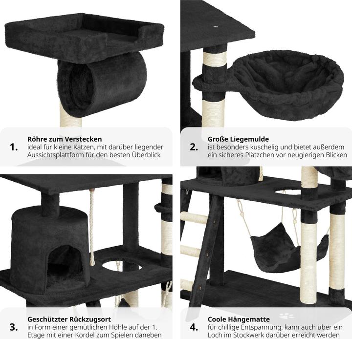 Image du produit tectake Marcel (141 cm, Noir)